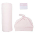 Hat & Swaddle Set - Pink by Mary Meyer (LJ648) - FREE SHIPPING!